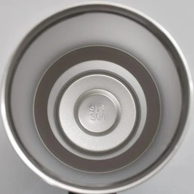 1PC Bingba Cup Car Large Capacity Portable Handle Cup Stainless Steel Insulation Cup Coffee Insulation Cup 40oz - NTKSTORE