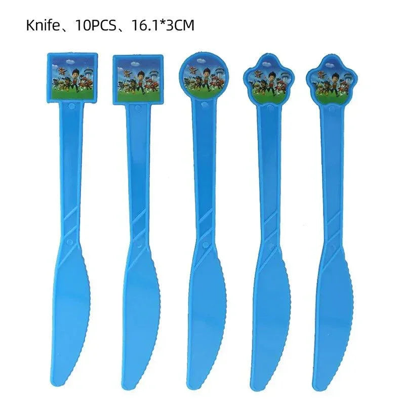 PAW Patrol Birthday Party Decorations Latex Aluminum Foil Balloons Disposable Tableware Kids Event Supplies Chase Marshall Skye - NTKSTORE