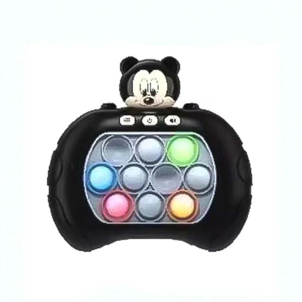 2025New Quick Push Game Pop Up Fidget Bubble Electronic Pop it Pro Game Light AntiStress Toys For Adult Kids Gift With Box - NTKSTORE