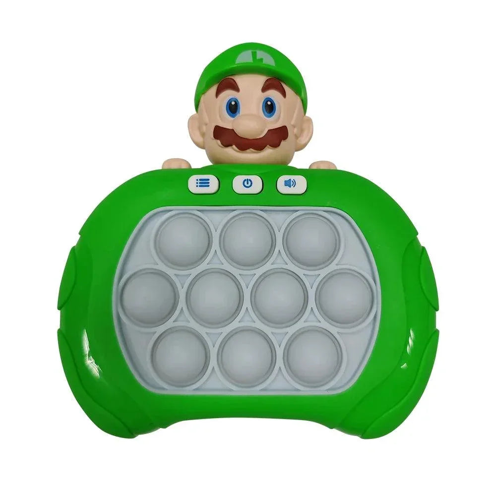 2025New Quick Push Game Pop Up Fidget Bubble Electronic Pop it Pro Game Light AntiStress Toys For Adult Kids Gift With Box - NTKSTORE