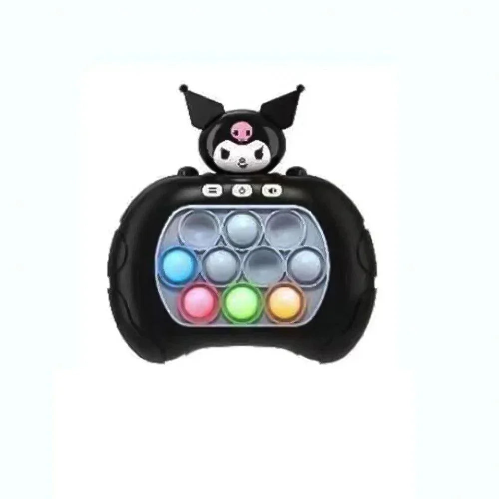 2025New Quick Push Game Pop Up Fidget Bubble Electronic Pop it Pro Game Light AntiStress Toys For Adult Kids Gift With Box - NTKSTORE