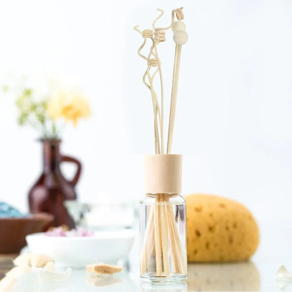 NEW 6PCS/8PCS/9PCS Artificial Flower Rattan Reed Fragrance Aroma Diffuser Refill Stick DIY Floral - NTKSTORE