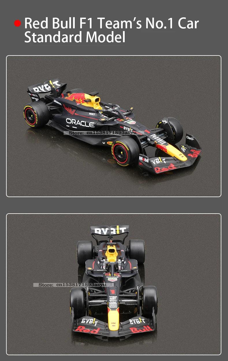Bburago 1:43 F1 Red Bull Racing TAG Heuer RB20 2024 #1 Verstappen #11 Perez Alloy Car Die Cast Model Toy Collectible SF24