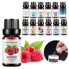 10Ml Essential Oil Fruit Flavor Natural Plant Making Diffuser Essential Oil Mango Pineapple Flavoring Oil for DIY Soap Candles - NTKSTORE