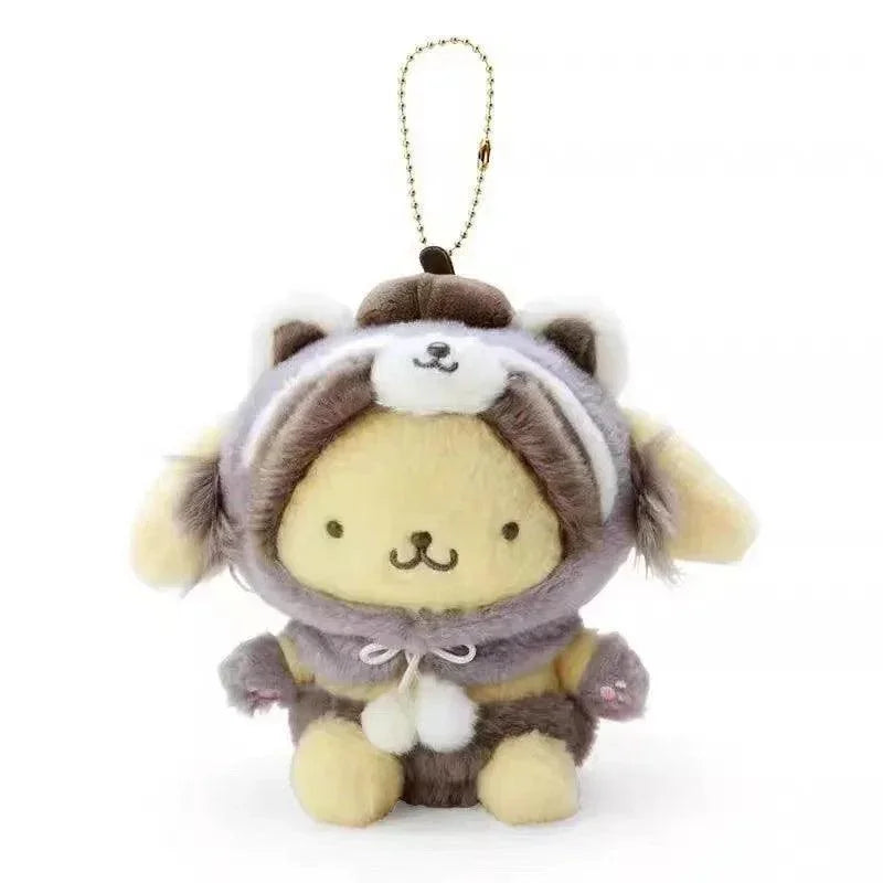 Sanrio Series Plush Toy My Melody Kuromi Plushie Cute Hello Kitty Cinnamoroll Plushie Pochacco Pendant Pompompurin Doll for Gift - NTKSTORE