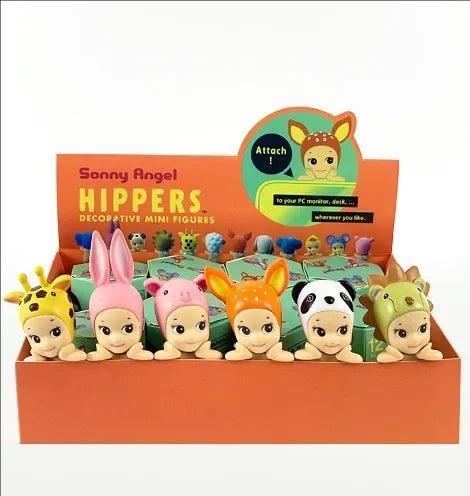 Sonny Angel looking back serie Lying Down Hippers Action Figures Blind box Cute Mysterious Anime Doll Children Christmas Gifts - NTKSTORE