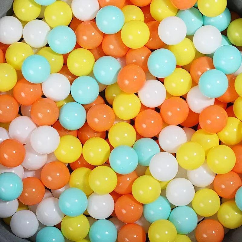 50pcs Water Pool Ocean Wave Balls Gifts Colorful Love Star - NTKSTORE