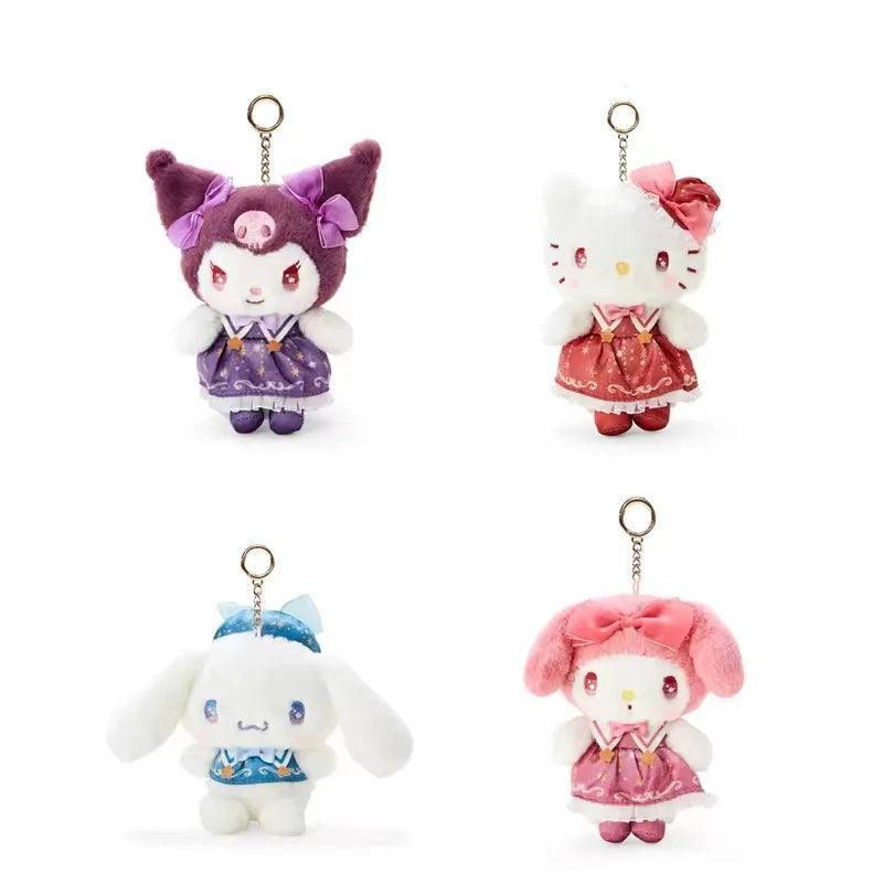 Sanrio Series Plush Toy My Melody Kuromi Plushie Cute Hello Kitty Cinnamoroll Plushie Pochacco Pendant Pompompurin Doll for Gift - NTKSTORE