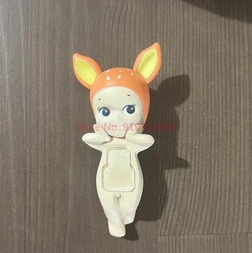 Sonny Angel looking back serie Lying Down Hippers Action Figures Blind box Cute Mysterious Anime Doll Children Christmas Gifts - NTKSTORE