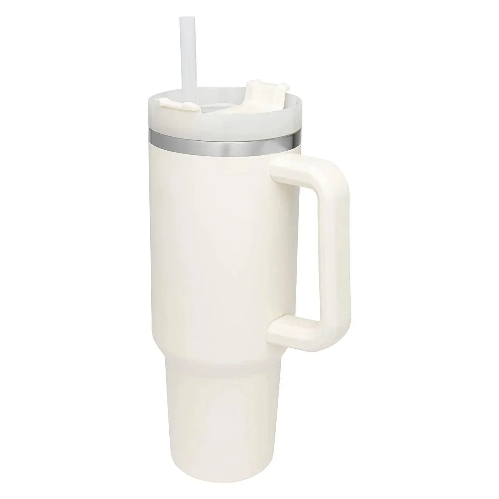 1PC Bingba Cup Car Large Capacity Portable Handle Cup Stainless Steel Insulation Cup Coffee Insulation Cup 40oz - NTKSTORE