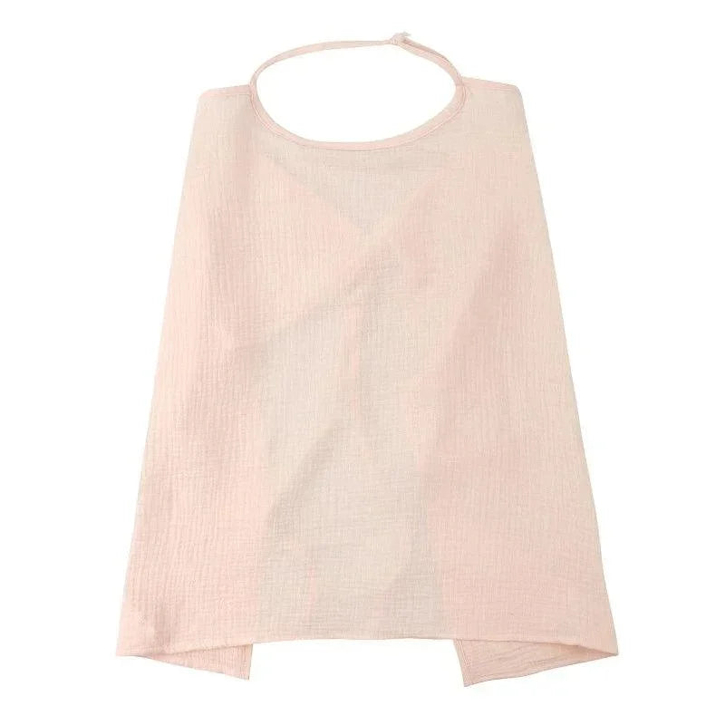 Breathable Maternity Breastfeeding Cover Cotton Gauze Baby Feeding Nursing Cover Privacy Breastfeeding Apron Stroller Blanket - NTKSTORE