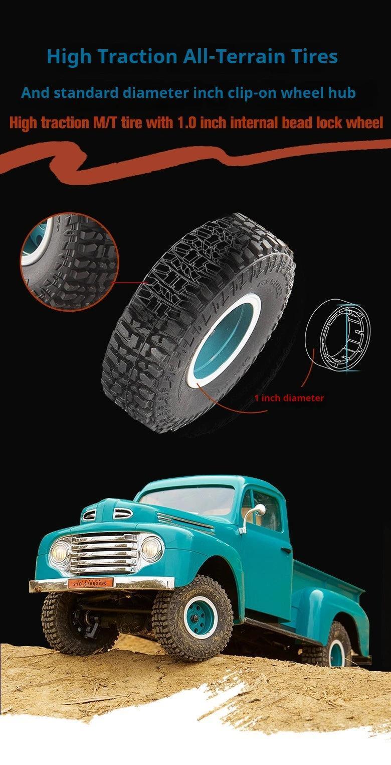 FMS 1/18 RTR MAGNUM V2 Bottle Climbing Vehicle With Brush Remote Control Truck Green Off-Road Vehicle Rc Car Model Gift - NTKSTORE