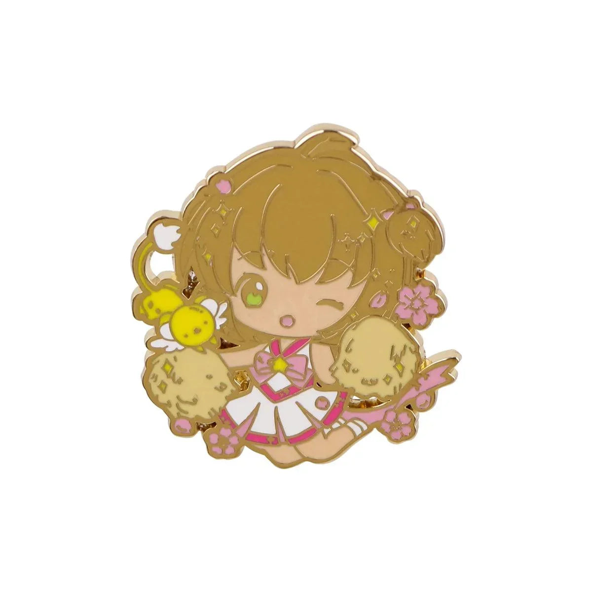 Cute Anime Sakura Lapel Pins for Backpack Cute Enamel Pin Girls Women's Brooches Metal Badges Jewelry Accessories - NTKSTORE