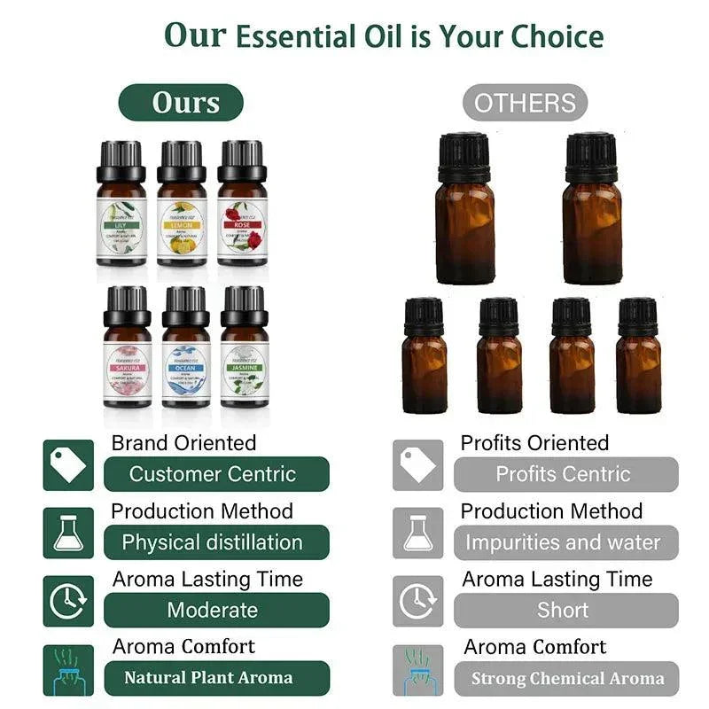 10Ml Essential Oil Fruit Flavor Natural Plant Making Diffuser Essential Oil Mango Pineapple Flavoring Oil for DIY Soap Candles - NTKSTORE