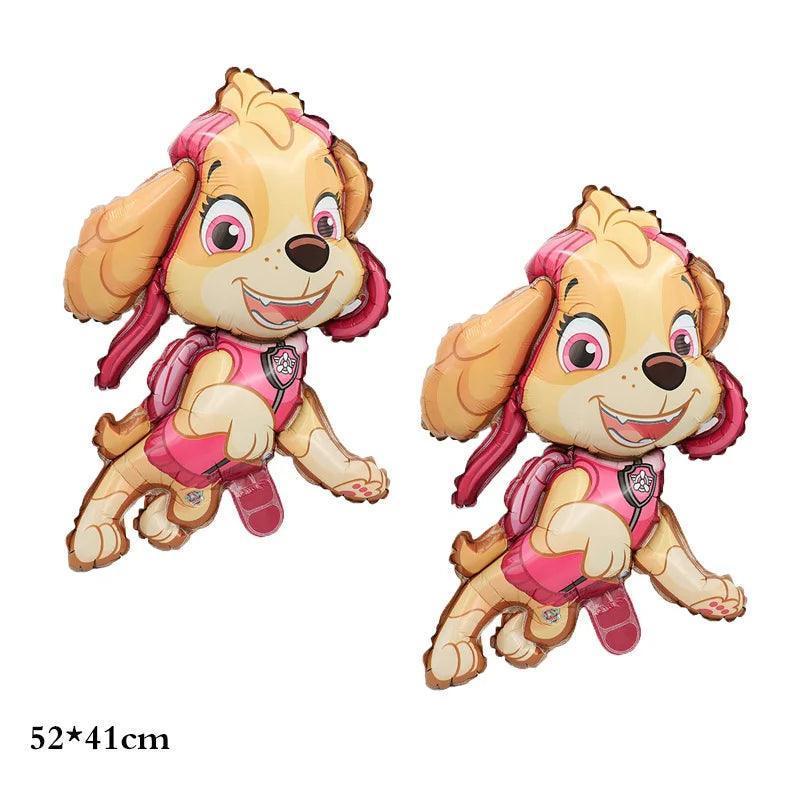 PAW Patrol Birthday Party Decorations Latex Aluminum Foil Balloons Disposable Tableware Kids Event Supplies Chase Marshall Skye - NTKSTORE