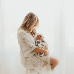 2024 Summer Maternity Photo Shooting Dress Large Size Pregnancy Photography Mother women Clothes Wear - NTKSTORE