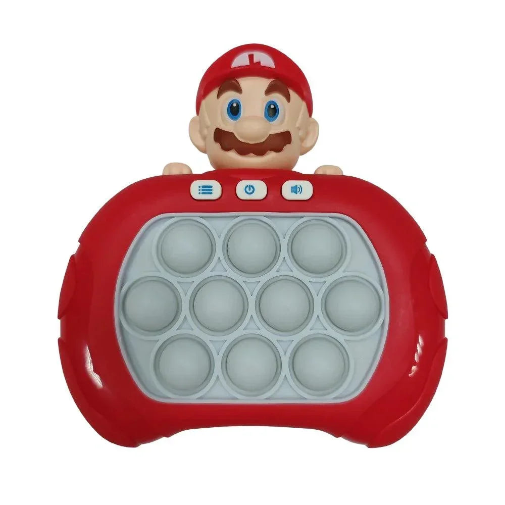 2025New Quick Push Game Pop Up Fidget Bubble Electronic Pop it Pro Game Light AntiStress Toys For Adult Kids Gift With Box - NTKSTORE