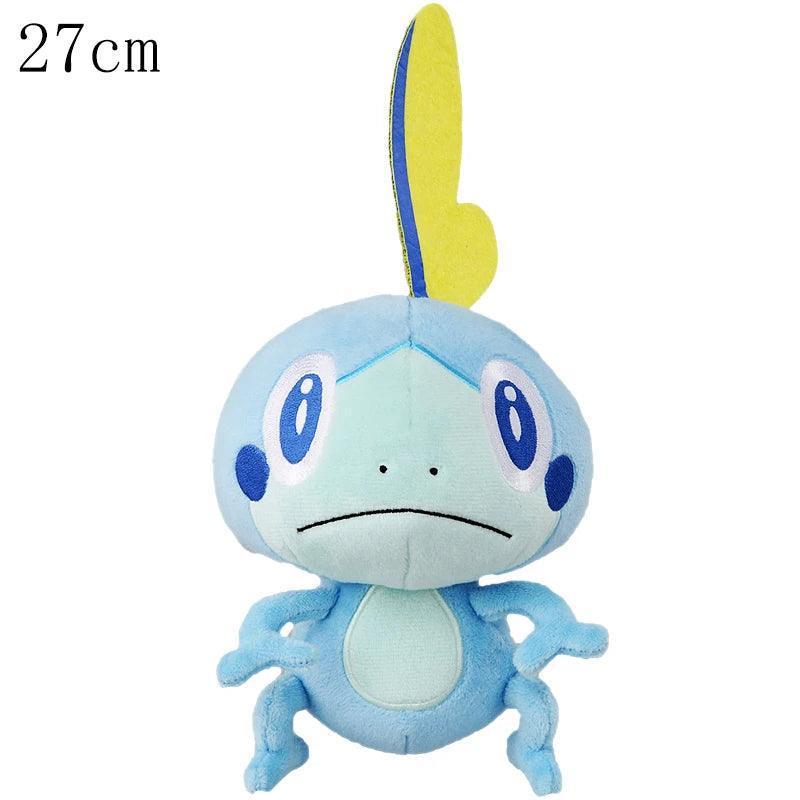 Big Size Sleeping Pokemon Scorbunny Plush Toys Raboot Stuffed Doll Yamper Sobble Plush Cinderace Plushies Xmas Gift - NTKSTORE