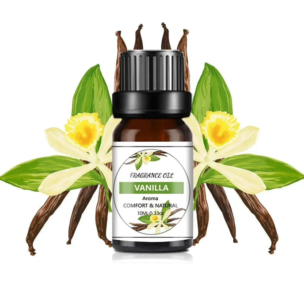 10Ml Essential Oil Fruit Flavor Natural Plant Making Diffuser Essential Oil Mango Pineapple Flavoring Oil for DIY Soap Candles - NTKSTORE