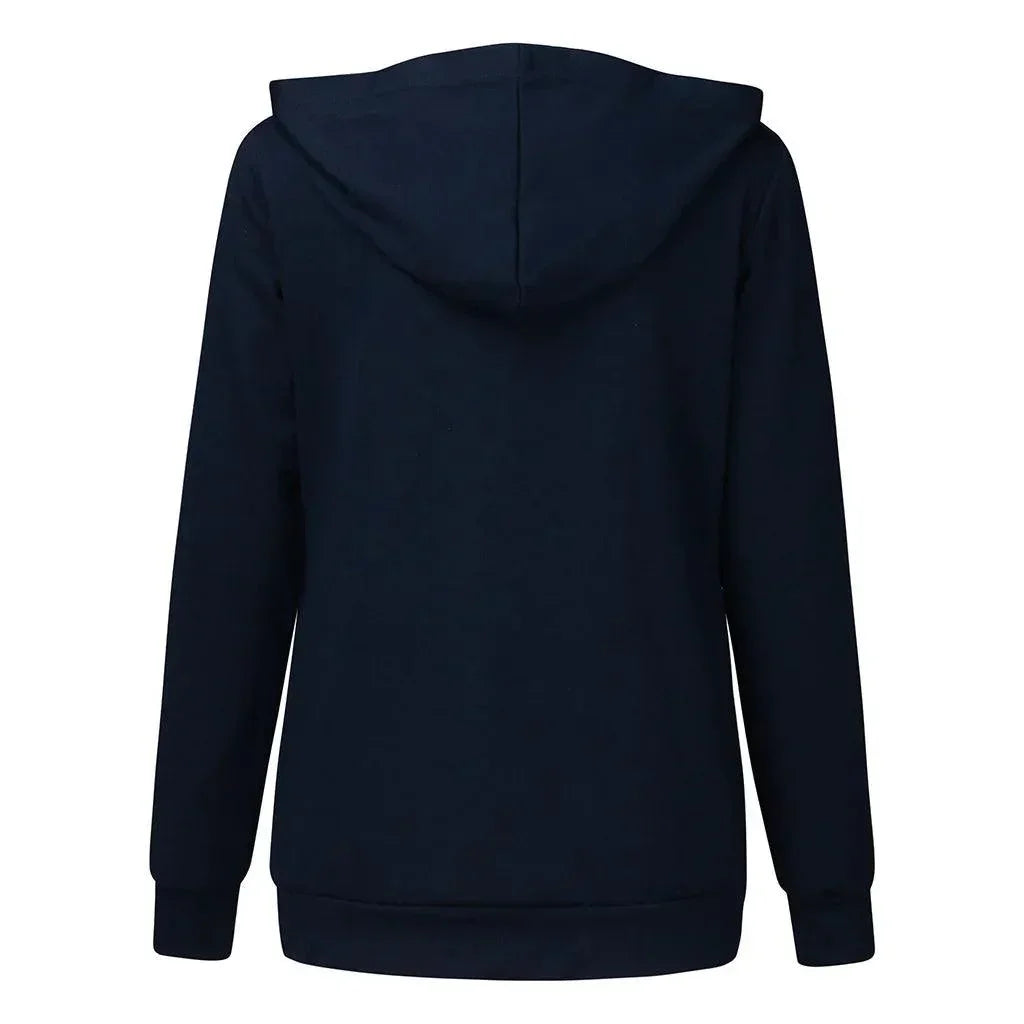Womens Maternity Nursing Hoodie Sweatshirt Hoodies Long Sleeve Breastfeeding Pregnancy Top Kangaroo Pocket Clothes 2024 - NTKSTORE