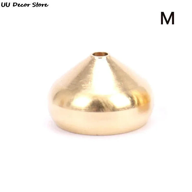 New 1PC Alloy Incense Burner Stick Holder Plate Buddhism Lotus Censer Bronze Nasturtium Incense Burner - NTKSTORE