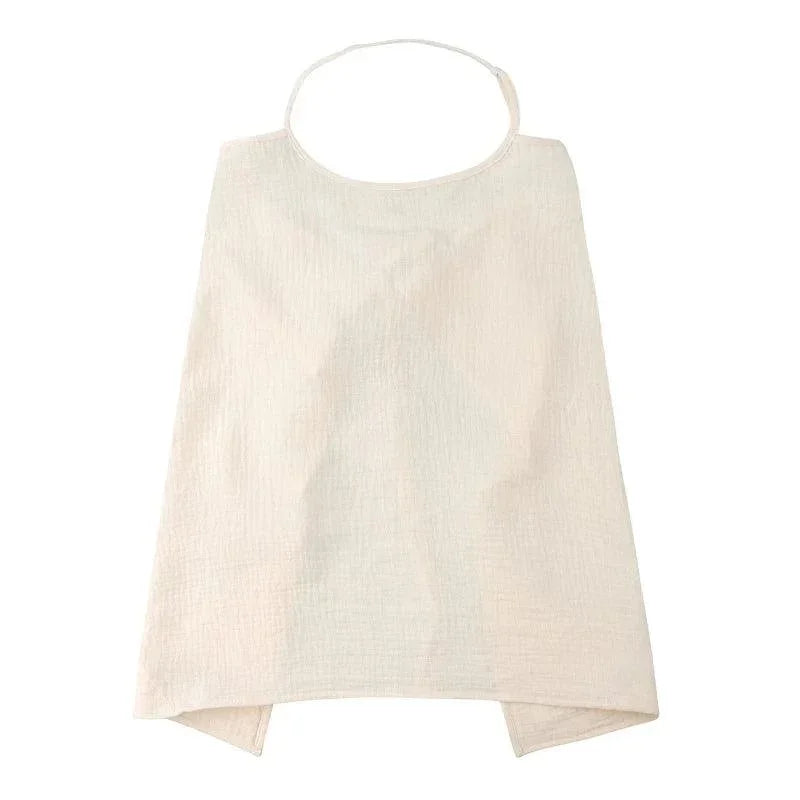 Breathable Maternity Breastfeeding Cover Cotton Gauze Baby Feeding Nursing Cover Privacy Breastfeeding Apron Stroller Blanket - NTKSTORE