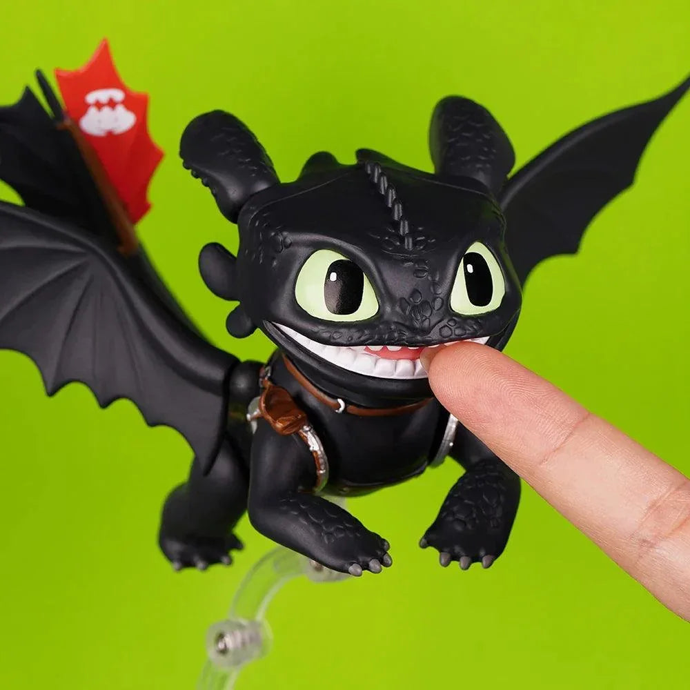 In Stock How To Train Your Dragon Action Figures Toothless Light Fury Figure Model Kit Ornament Toy Action Model Kids Gift - NTKSTORE