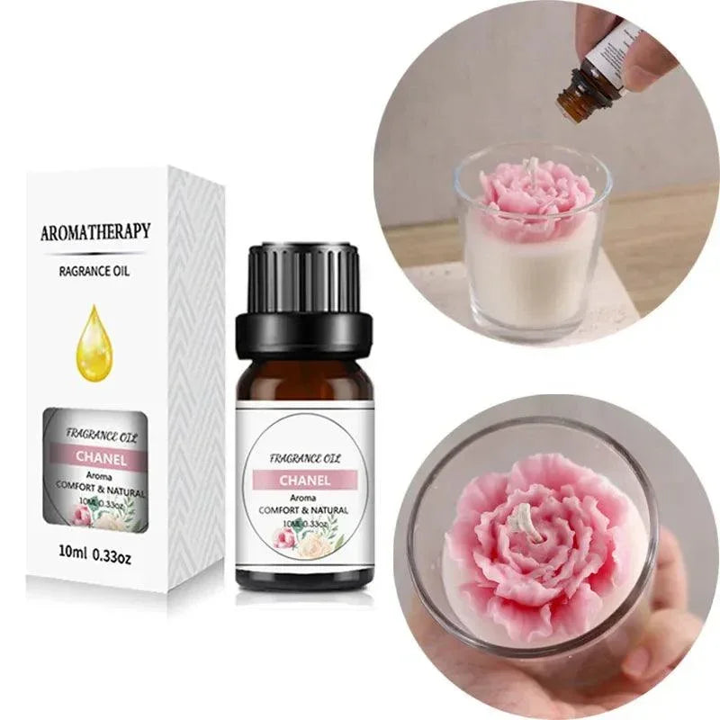10Ml Essential Oil Fruit Flavor Natural Plant Making Diffuser Essential Oil Mango Pineapple Flavoring Oil for DIY Soap Candles - NTKSTORE