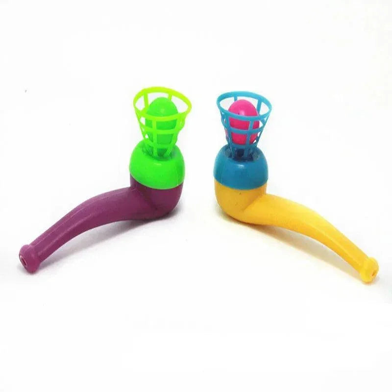 3pcs Plastic Pipe Blowing Ball Kids Toys Outdoor Games Balance Training Educational Toys Learning Toys for Children Funny Gifts - NTKSTORE