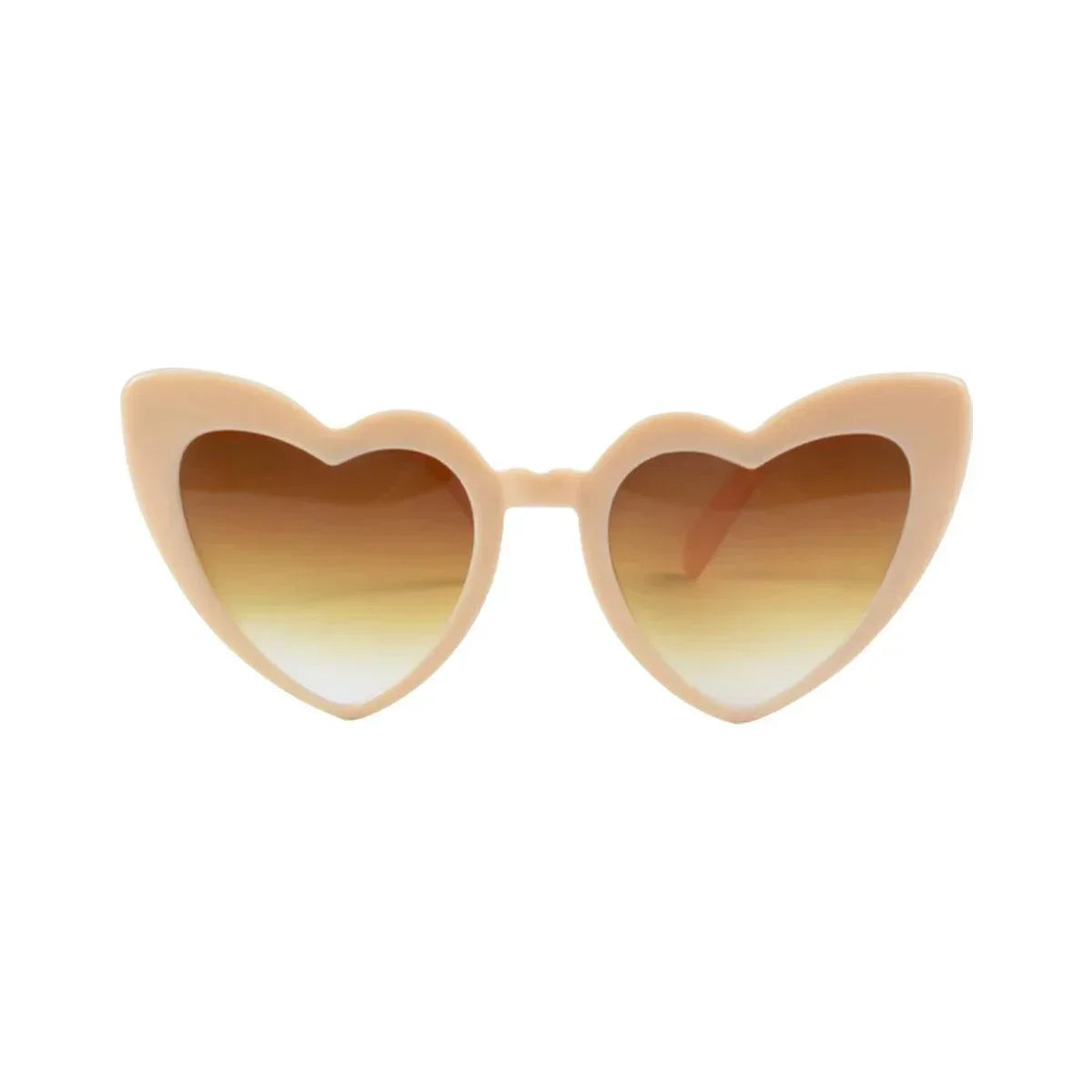 Heart Shaped Sunglasses for Women Retro Cat Eye Sunglasses Wedding Engagement Decoration Shopping Traveling Party Accessories - NTKSTORE