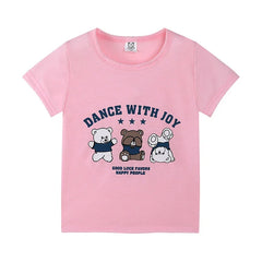 Children's Clothing Boys Girls T-Shirt Kids Clothes Cartoon Summer Tops Long Sleeve Baby Clothing Spring Cotton Ropa De Niña - NTKSTORE