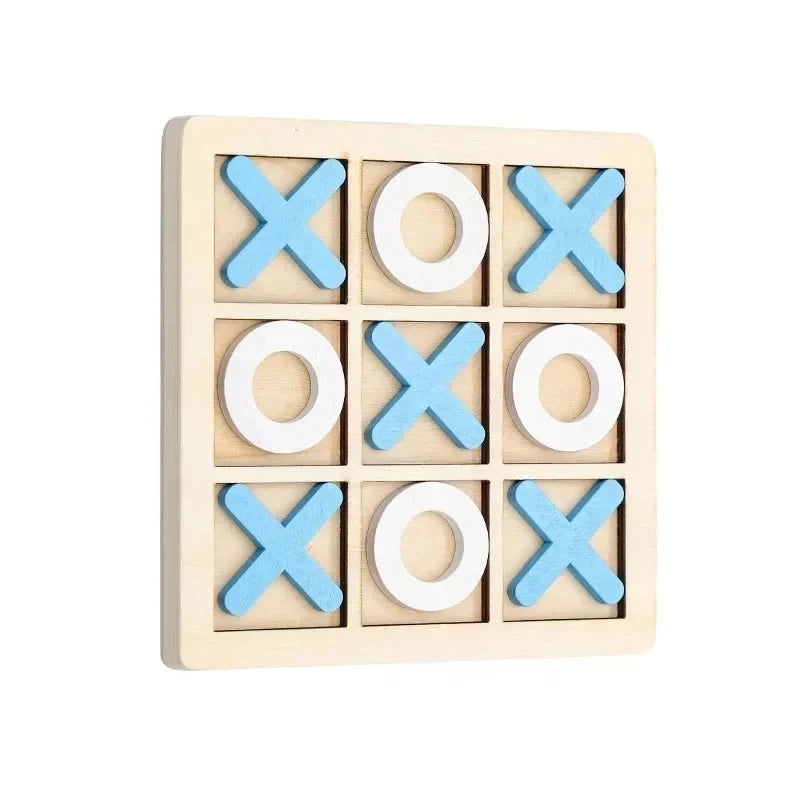 Montessori Play Game Wooden Toy Mini Chess Interaction Puzzle Training Brain Learing Early Educational Toys For Children Kids - NTKSTORE