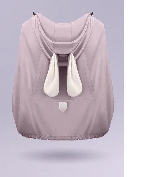 Baby Carrier Cover Hooded Stretchy Cloak Multifunctional Baby Cartoon Cloak Wrap Sling Windproof Newborn Stroller Blanket Cover - NTKSTORE