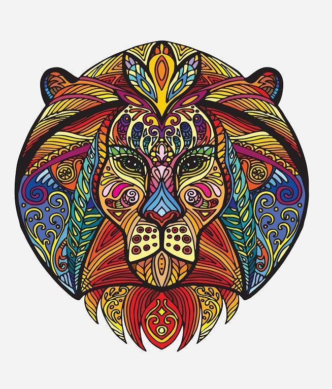 Each Piece Is Animal Shaped Christmas Gift Colorful Elephant Turtle Wooden Jigsaw Puzzles - NTKSTORE